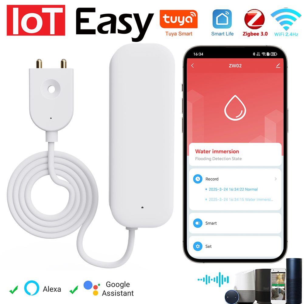 Tuya WiFi ZigBee Water Sensor  - огляд і ціна Smart Ir Remote Controller