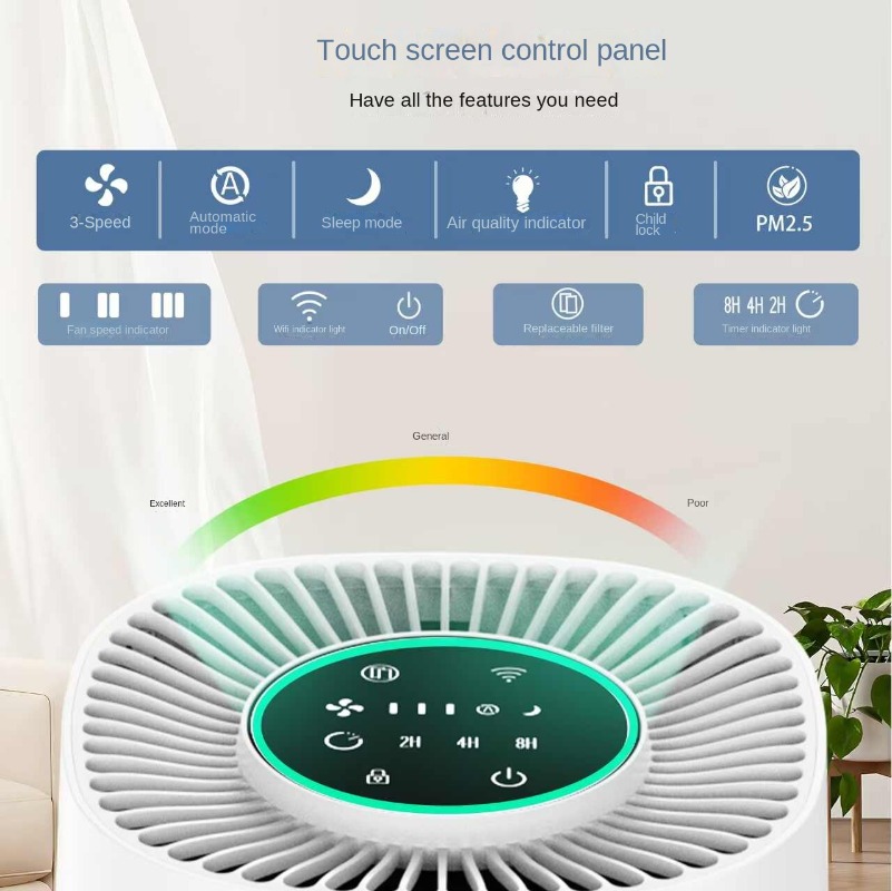 Smart Home Air Purifier with A - огляд і ціна Smart Air Purifier