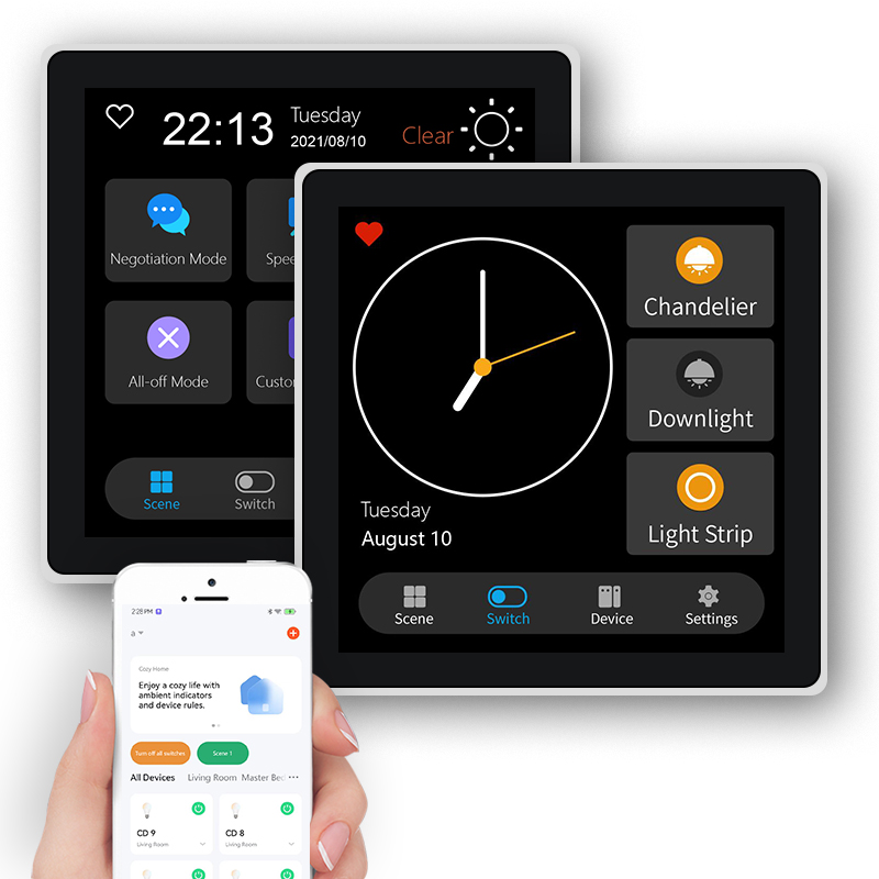 FUERS 4 Inch Touch Screen Mult - огляд і ціна Smart Home Display