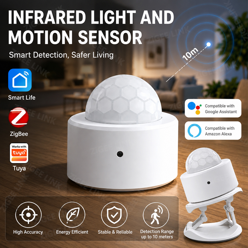 ZigBee 3.0 PIR Motion Sensor W - огляд і ціна Smart Home Website