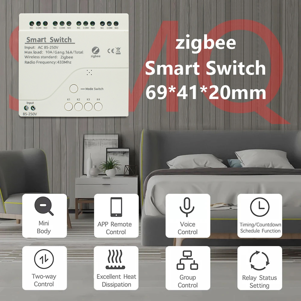 Zigbee Smart Switch Wifi Relay - огляд і ціна Smart Ir Remote Controller