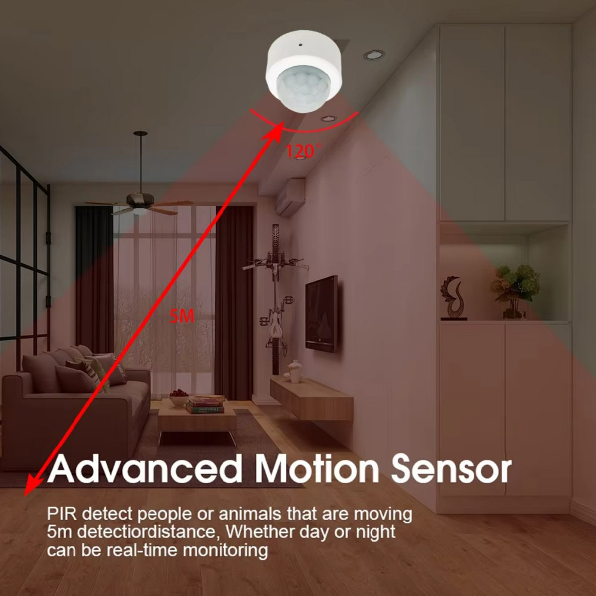 Zigbee3.0 Mini PIR Human Motio - огляд і ціна Smart Home Miniature
