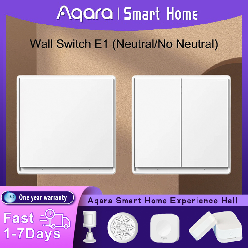 Original Aqara Wall Switch E1  - огляд і ціна Smart Home Future