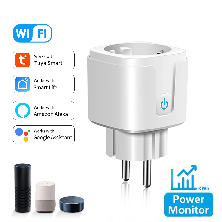 Tuya Smart Socket EU 16A AC100 - огляд і ціна Smart Outdoor Plug