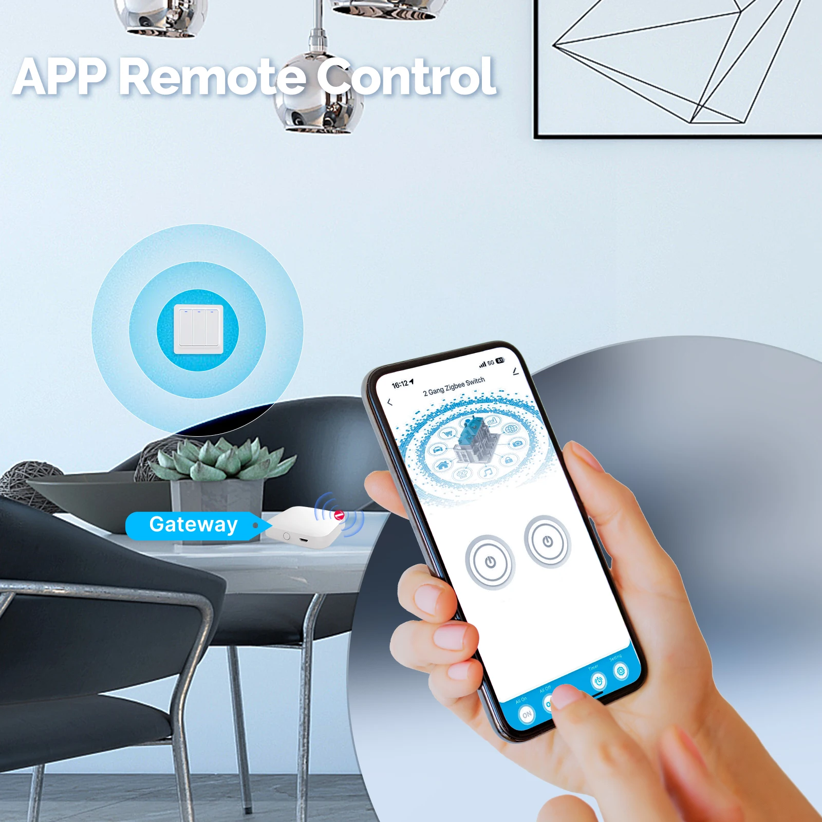 MOES ZigBee Smart Light Switch - огляд і ціна Smart Home Voice Control