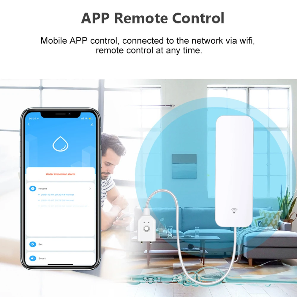 Tuya WiFi Zigbee Smart Water S - огляд і ціна Smart Home Or Smart Home