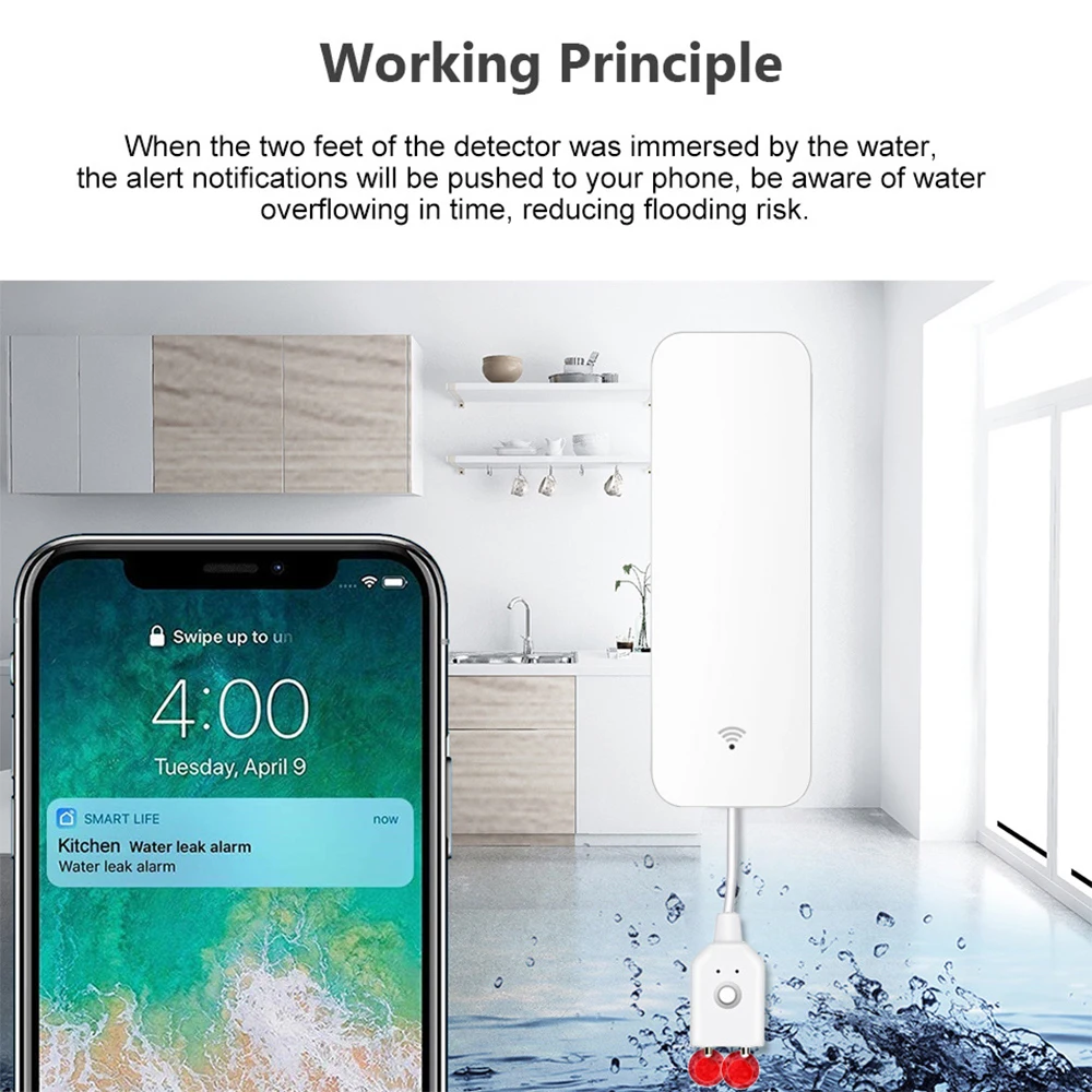 Tuya WiFi Zigbee Smart Water S - огляд і ціна Smart Home Or Smart Home