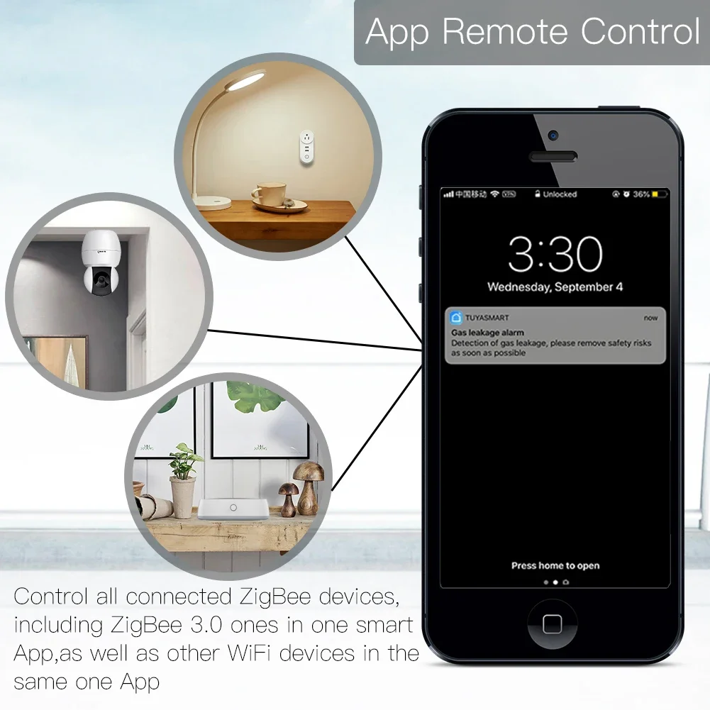 Tuya ZigBee 3.0 Smart Gateway  - огляд і ціна Smart Home Bridge